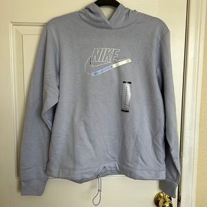 Light Blue Nike Hoodie